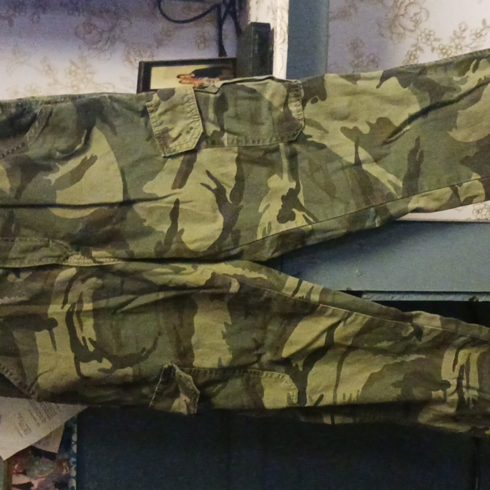 Kids' Camouflage Cargo Trousers